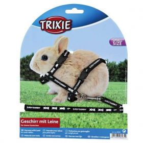 Postroj králík Trixie Baby Bunny - Růžová barva