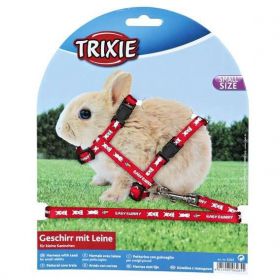 Postroj králík Trixie Baby Bunny - Tyrkysová barva