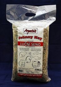 Apetit - Johnny Hay 800g, lisované luční seno pro hlodavce