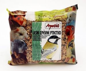 Apetit - Lesní zpěvné ptactvo 0,8g, základní krmná směs (LZP)