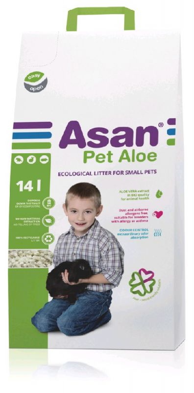 Podestýlka Asan Pet Aloe 14l