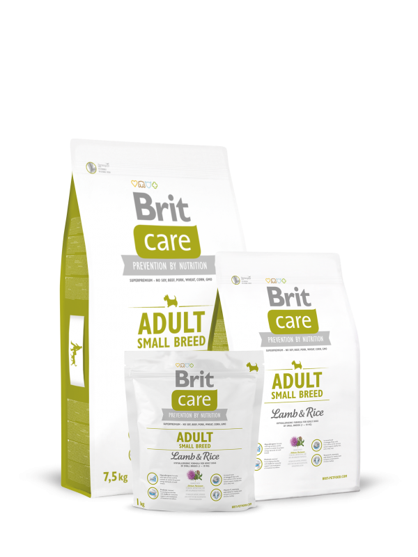 Brit Care Adult small - Lamb&rice 1kg Brit Care Adult small - Lamb&rice 1kg