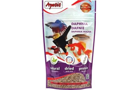 Apetit - Daphnia, sušené dafnie 60g, krmivo pro akvarijní ryby