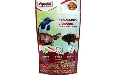 Apetit - Gamarus 50g, krmivo pro želvy, akvarijní ryby a exotické ptactvo