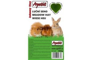 Apetit - Johnny Hay 800g, lisované luční seno pro hlodavce