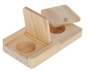 Interaktivní výuková hračka pro hlodavce Snackbox 21x11x3,5 cm