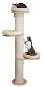 Škrabadlo kočka Dolomit Tower, prům.38cm výška 187cm, béžové