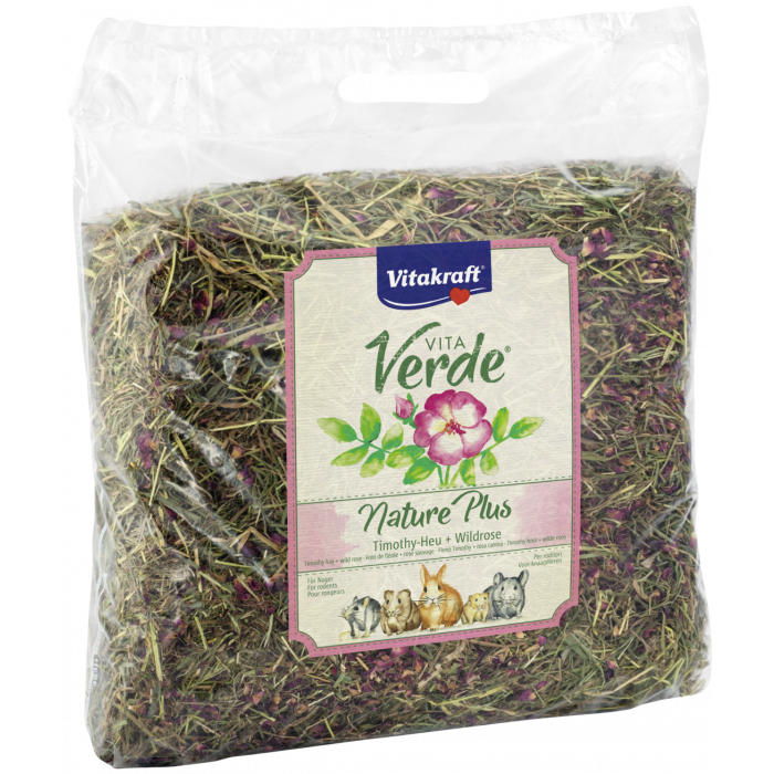 Vitakraft Vita Verde seno s růží 500g