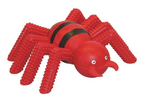 Pavouk TG, červený pískací 15cm