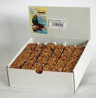 Apetit - tyčky pro andulky 12ks (krabička), tvarované krmivo, pochoutka pro ptáky s medem
